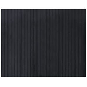 vidaXL Tapis rectangulaire noir 80x100 cm bambou