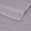 vidaXL Serviettes d'invit&eacute; FROGN 4 pcs gris 30x50 cm 360 g/m&sup2;