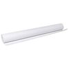 vidaXL Paravent de balcon blanc 400x90 cm r&eacute;sine tress&eacute;e