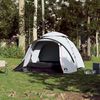 vidaXL Tente de camping &agrave; d&ocirc;me 3 personnes lib&eacute;ration rapide