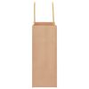 vidaXL Sacs en papier 250 pcs avec poign&eacute;es marron 15x8x21 cm