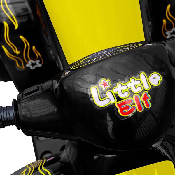Quad &eacute;lectrique pour enfants Jaune et Noir
