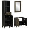vidaXL Ensemble de meubles de salle de bain 3 pcs bois manguier massif