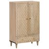 vidaXL Buffet 60x33x100 cm bois de manguier massif
