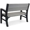 Keter Banc de jardin &agrave; 2 places Montero Gris 233309