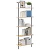 vidaXL &Eacute;tag&egrave;re Ch&ecirc;ne Sonoma 60 x 24 x 168 cm Bois d'ing&eacute;nierie