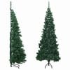 vidaXL Sapins de No&euml;l artificiels PVC, Steel Green