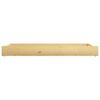 vidaXL Tiroirs de lit 2 pcs Bois de pin massif