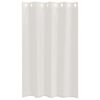 vidaXL Rideau en Voile 2 pcs Cr&egrave;me 175 x 140 cm Polyester