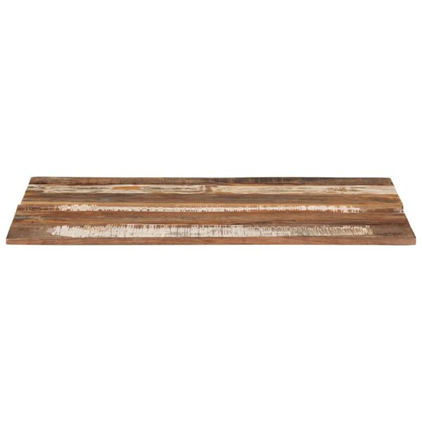 vidaXL Dessus de table rectangulaire 60x80 cm 15-16 mm Bois récupéré