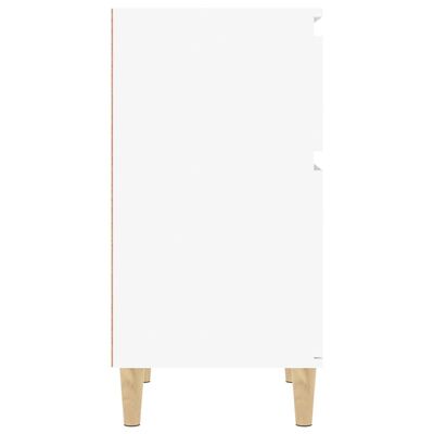 vidaXL Tables de chevet 2 pcs blanc 40x35x70 cm