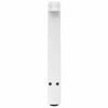 vidaXL Pieds de table basse en forme de A, 2 pi&egrave;ces, blanc, 38 x (42-43) cm, acier