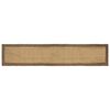 vidaXL Tapis de surface Gris 80 x 400 cm Jute