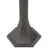 vidaXL Lampe de jardin &agrave; piquet 6 pcs E27 110 cm Aluminium Bronze