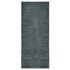 vidaXL Tapis de couloir lavable pliable Gris 60x200 cm Polyester