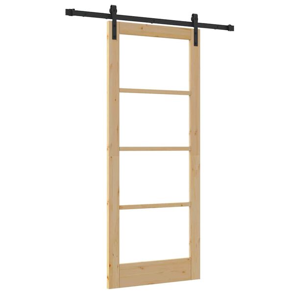 vidaXL Porte coulissante ORKDAL Naturel 83 x 202 cm