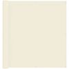 vidaXL &Eacute;cran de balcon Cr&egrave;me 110 x 800 cm Tissu Oxford