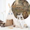 WallArt Papier peint cercle Animals of Africa 190 cm