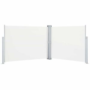 vidaXL Auvent lat&eacute;ral r&eacute;tractable Cr&egrave;me 140 x 1000 cm