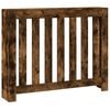 vidaXL Cache-radiateur ch&ecirc;ne fum&eacute; 104x20x82 cm bois d'ing&eacute;nierie