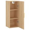 vidaXL Armoire murale ch&ecirc;ne sonoma 34,5x34x90 cm