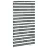vidaXL Store z&egrave;bre gris fonc&eacute; largeur du tissu 115,9 cm polyester