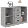 vidaXL Buffet sonoma gris 104,5x35,5x67,5 cm bois d'ing&eacute;nierie