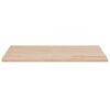 vidaXL Dessus de table 100x50x2,5 cm rectangulaire bois de pin massif