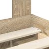 vidaXL Cadre de lit Sonoma 160 x 200 cm Bois de pin massif