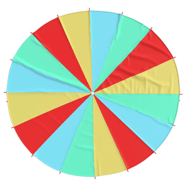 vidaXL Parachute de jeu pour enfants &Oslash;6 m tissu