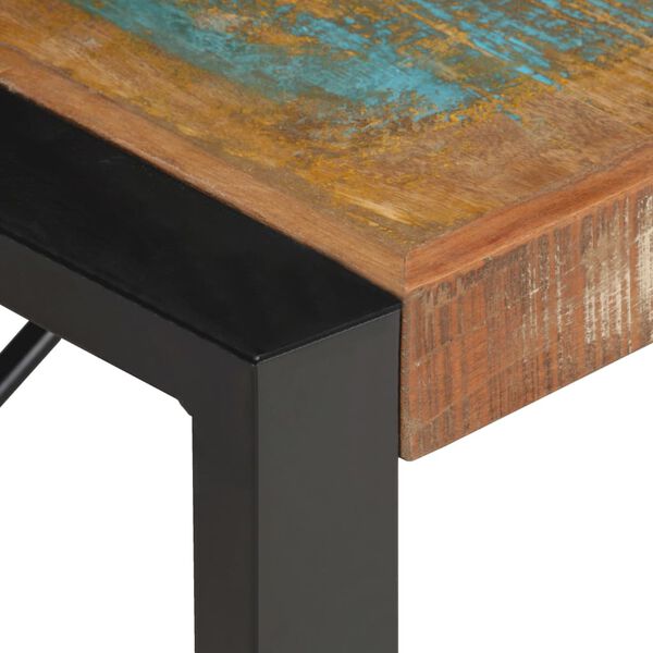 vidaXL Table basse 140x70x40 cm Bois de r&eacute;cup&eacute;ration solide
