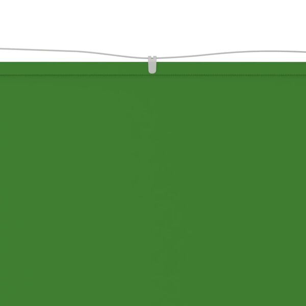 vidaXL Auvent vertical Vert clair 100x600 cm Tissu oxford
