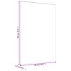 vidaXL Toiles &agrave; peindre 12 pcs blanc tissu et bois massif pin
