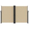 vidaXL Auvent lat&eacute;ral r&eacute;tractable beige 160x1000 cm