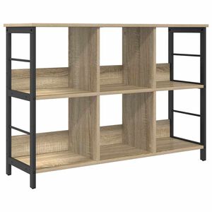 vidaXL &Eacute;tag&egrave;re 6 niveaux 102 x 32 x 72,5 cm Bois d'ing&eacute;nierie