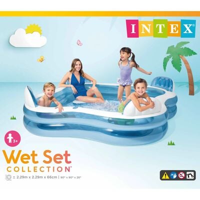 Intex Piscine gonflable Swim Center 56475NP