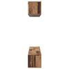 vidaXL Ensemble meuble TV 5 pcs Bois Ancien Bois d'ing&eacute;nierie