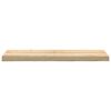 vidaXL Marches d'escalier 2 pcs non trait&eacute; 90x30x2cm bois ch&ecirc;ne massif