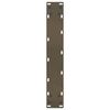 vidaXL Pieds de table de bar en forme de U, 2 pi&egrave;ces, acier naturel, 50 x (110-111) cm