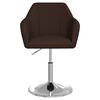 vidaXL Chaises &agrave; manger lot de 6 marron similicuir