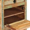 vidaXL Armoire &agrave; chaussures 4 couches avec tiroir Bois de r&eacute;cup&eacute;ration