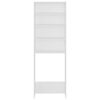 vidaXL Meuble pour machine &agrave; laver Blanc 64x24x190 cm
