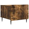 vidaXL Table basse Ch&ecirc;ne fum&eacute; 49 x 50 x 42 cm Bois d'ing&eacute;nierie