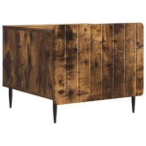 vidaXL Table basse Ch&ecirc;ne fum&eacute; 49 x 50 x 42 cm Bois d'ing&eacute;nierie