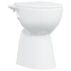 vidaXL Toilette sans rebord 7cm hauteur suppl&eacute;mentaire Abattant amorti