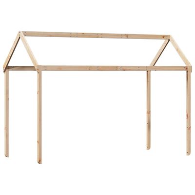 vidaXL Toit de lit pour enfants 207x80,5x151,5 cm bois de pin massif