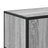 vidaXL Meuble TV sonoma gris 180x35x41 cm bois d'ing&eacute;nierie