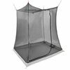 vidaXL Tente int&eacute;rieure 2 personne Noir Avec filet
