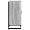 vidaXL Buffet sonoma gris 94x35x76 cm bois d'ingénierie