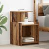 vidaXL Cabinet de chevet Bois ancien 40 x 35 x 60 cm Bois d'ing&eacute;nierie